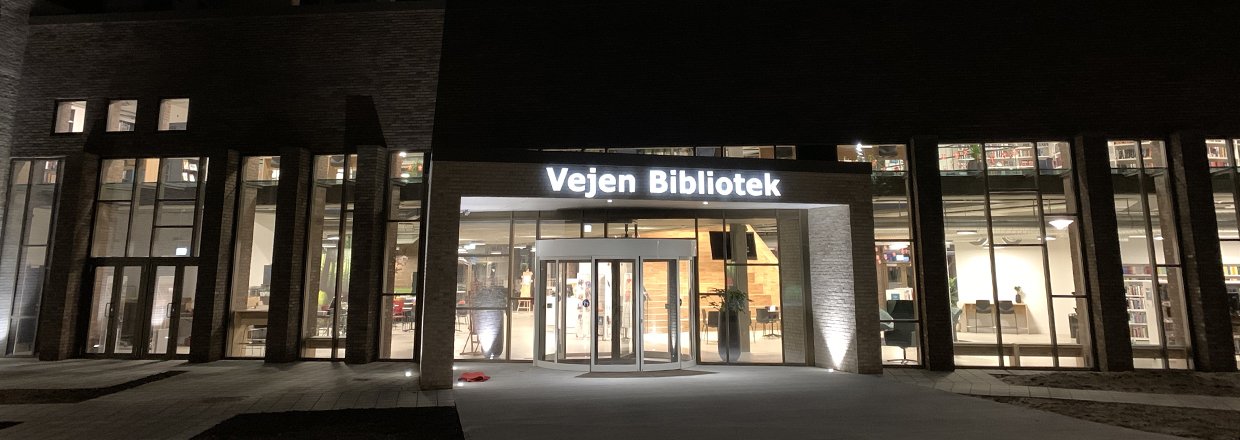 Facadebogstaver med indbygget fremadvendt lys